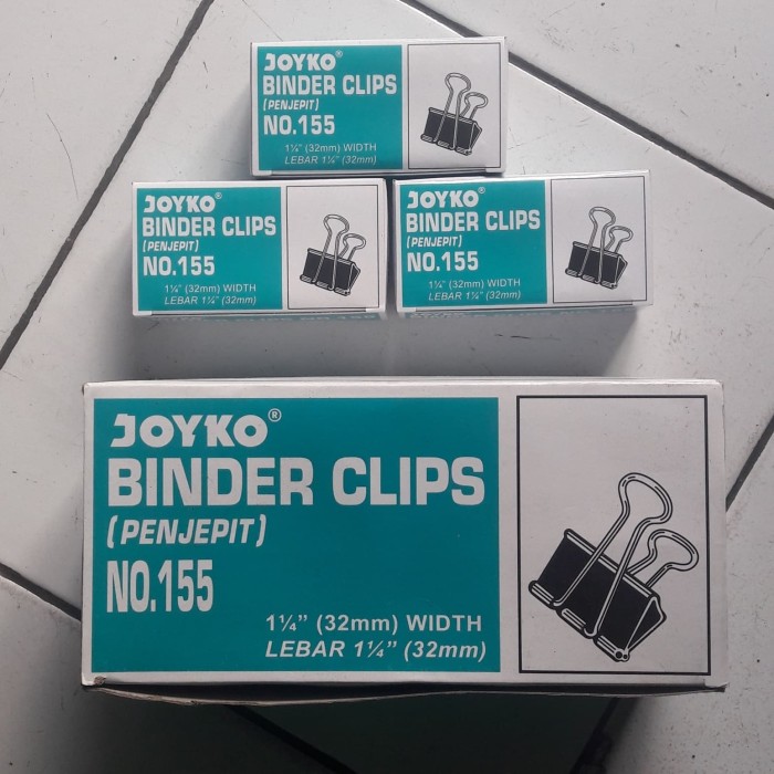 Jual Joyko Binder Clips No 155 Jakarta Selatan Adisty collection