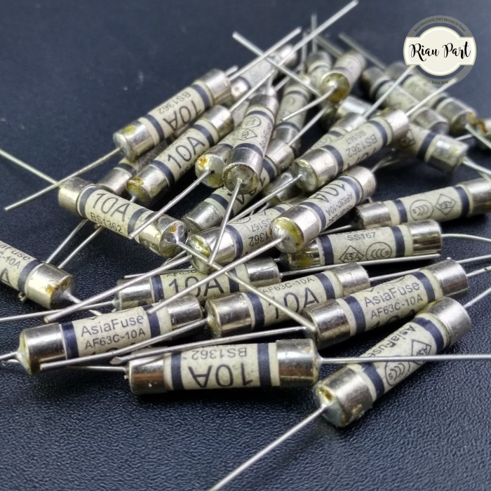 Foto Produk FUSE SEKRING KERAMIK 10A 250Volt SOLDER dari Riau Part