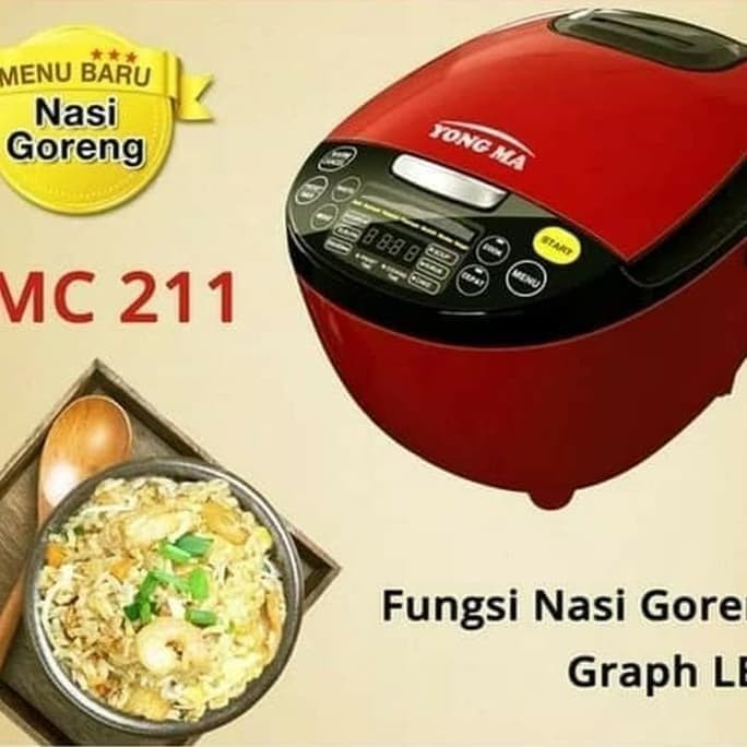 NEW YONG MA MAGIC COM 116 DIGITAL ECO YONGMA CERAMIC TIPE YMC - 116 C