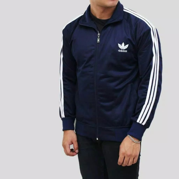adidas firebird navy blue