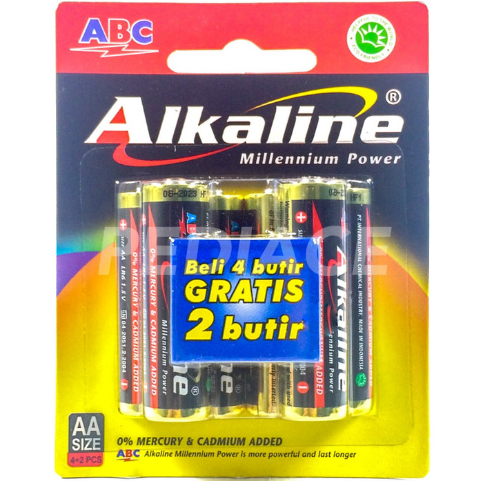 Jual Baterai AA LR6 1 5V Alkaline Battery Batere Batre 