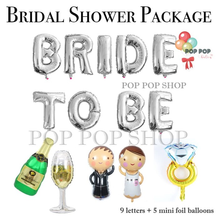 Jual Balon Foil Bride To Be â