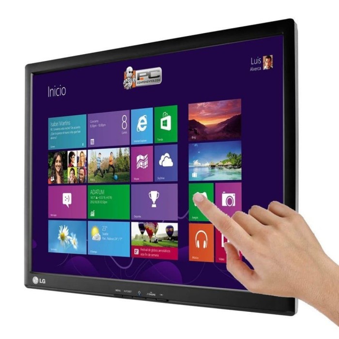 Monitor LED LG 17MB15T-B TOUCHSCREEN