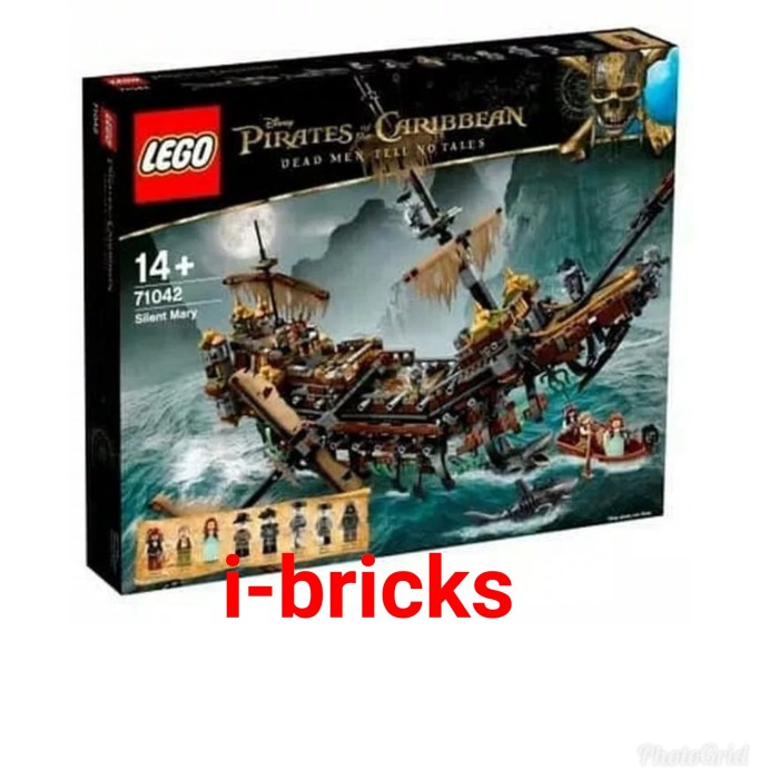 lego pirates of the caribbean silent mary 71042 building kit ship