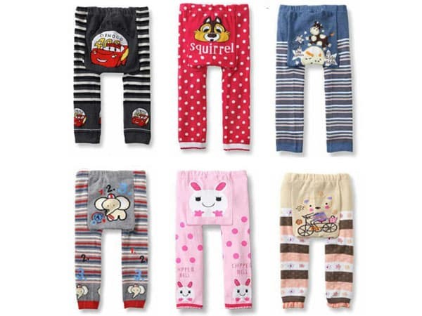 Legging Bayi Karakter | Busha - 018.1212 - Size 95, Abu