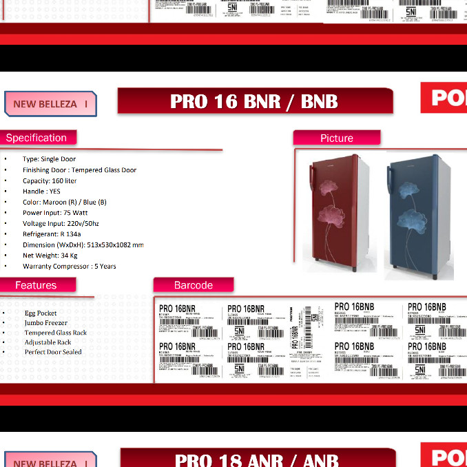 Harga Kulkas Polytron 1 Pintu Belleza Travelbon.com Harga Kulkas Polytron 1 Pintu Belleza Travelbon.com