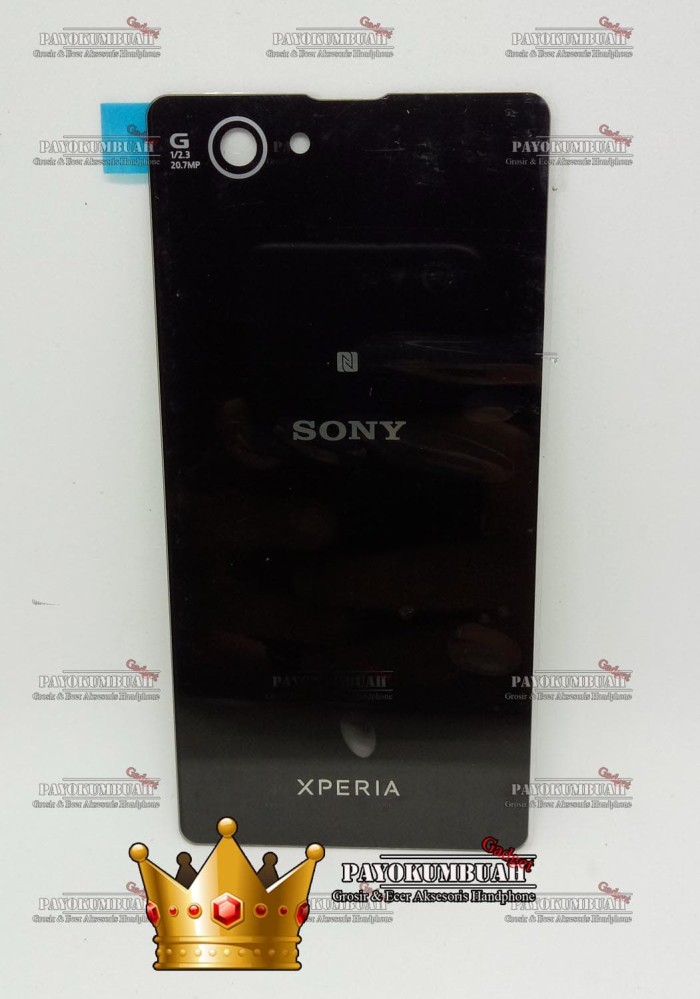 BACKDOOR SONY XPERIA Z1 MINI Z1 COMPACT TUTUP BELAKANG HP - Hitam