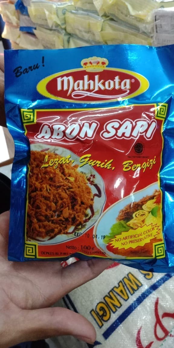 Abon Sapi Super Original Lezat dan Gurih Joss - 400gr. Rp 45.000. Rp 65.000. Jawa Barat. Lihat Detil · Abon Sapi Mahkota