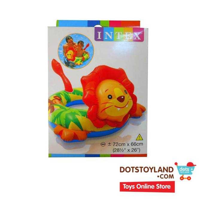 INTEX Pelampung Anak/Ban Renang Lion Big Animal Rings 58221