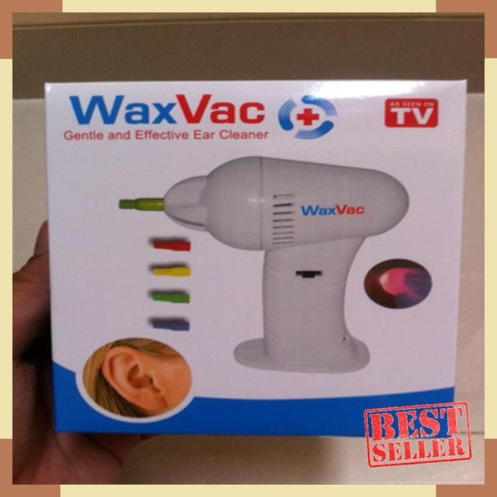 Pembersih Telinga WAX VAC Electric Ear Wax Vacuum alat pembersih