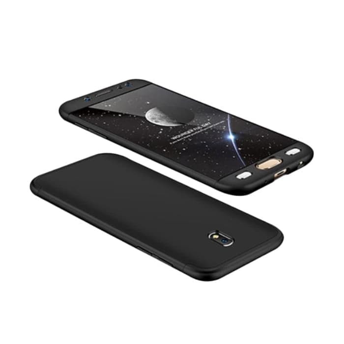Hardase 360 Case Samsung Galaxy J3 Pro J5 Pro J4 2018 Full Cover Slim - Hitam