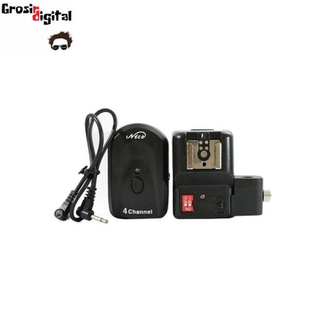 Terlaris Pt-04Ne Nice Wireless Trigger Flash Canon Nikon Nissin Tronic