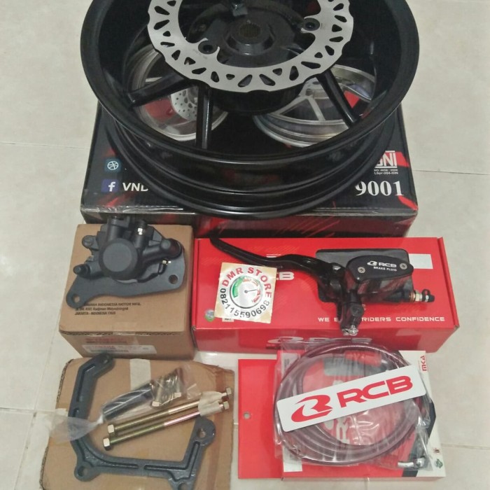 paket velg belakang aerox plus cakram belakang