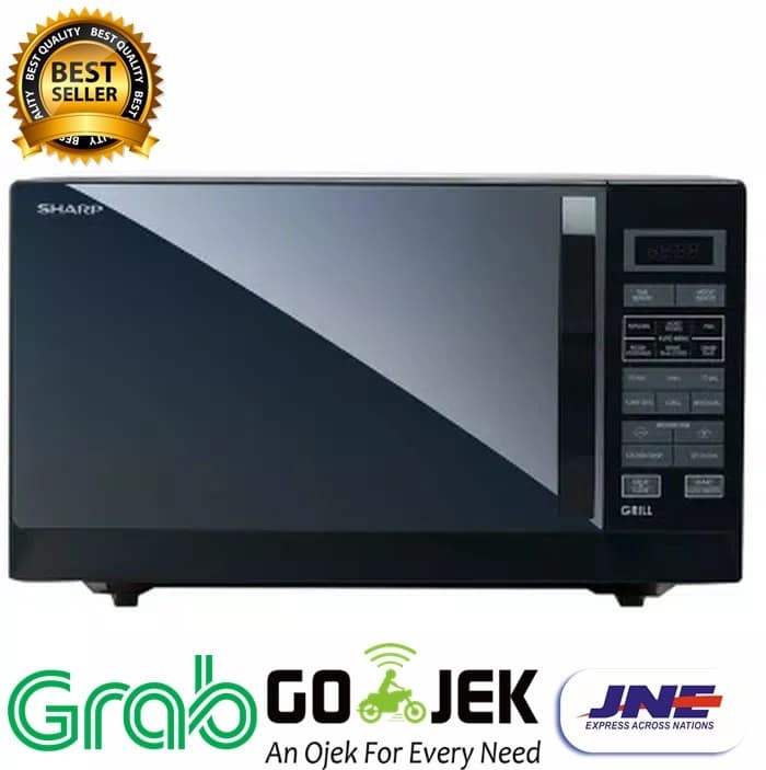 microwave sharp R-728(K)IN (hitam)