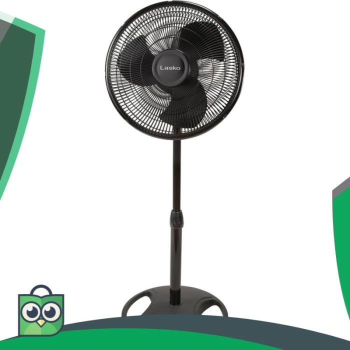 Promo kipas angin berdiri garansi trisonic spt stand fan cmc miyako