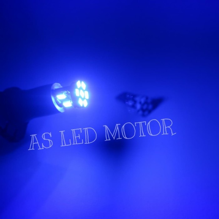 SENJA LED T10 BIRU LUMINOS | LAMPU T10 LED SUPERBRIGHT BLUE