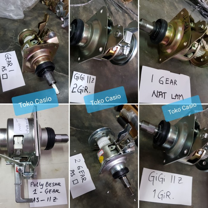 Gearbox gear box Automatic Mesin cuci Turbo 1 atau 2 gear clutch LG