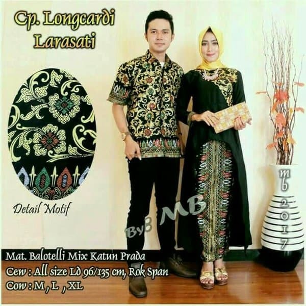 ... Couple Batik Marimar Hijau