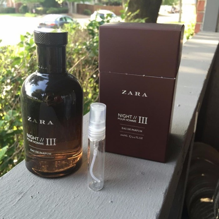 Jual Parfum Ori Promo Zara Pour Homme Iii Night Edp 100 Ml No Box