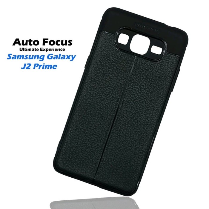 Case Auto Focus Samsung J2 Prime - Hitam + Free Tempered Glass -