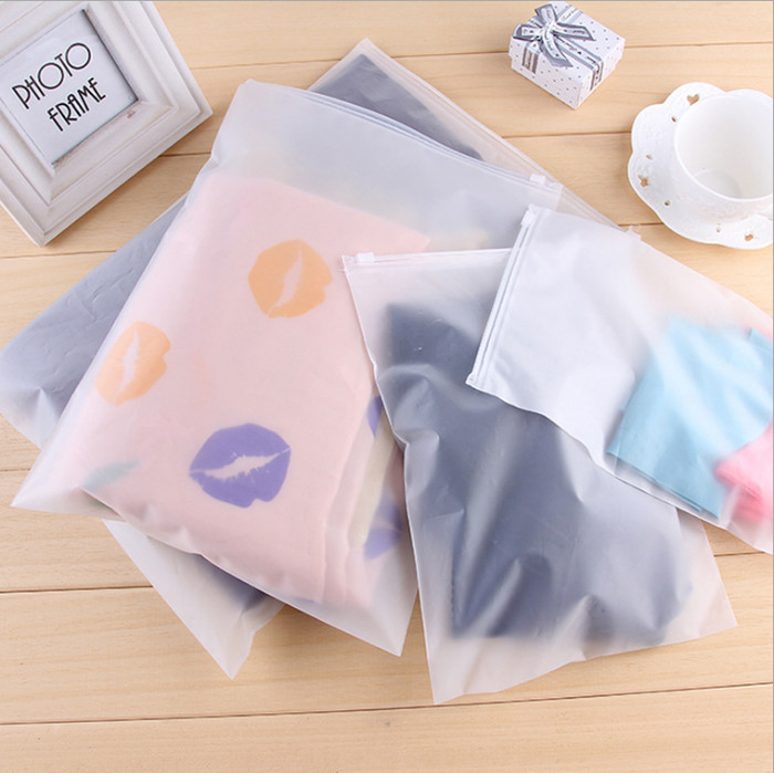Jual Zipper Storage Bag / Plastik Pelindung Baju M (28 x 40 cm