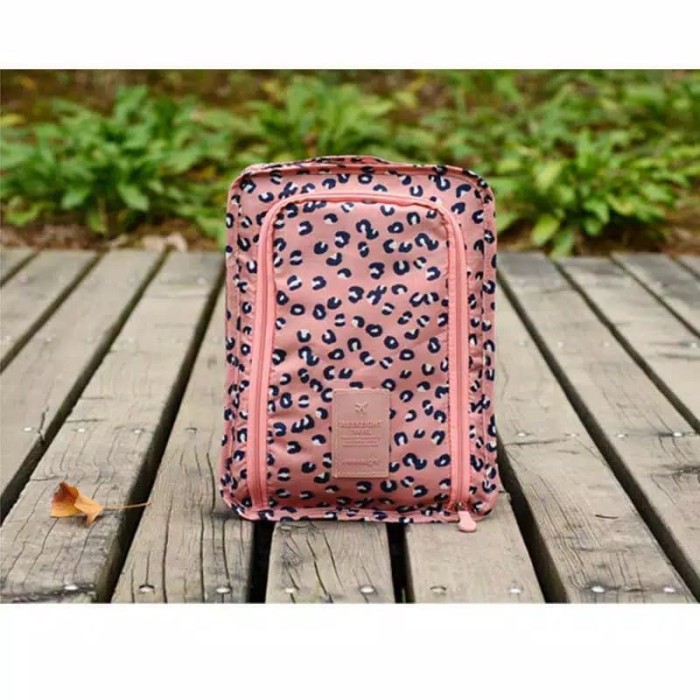 Generic WeekEight Korean Shoes Organizer V3 Merah Muda