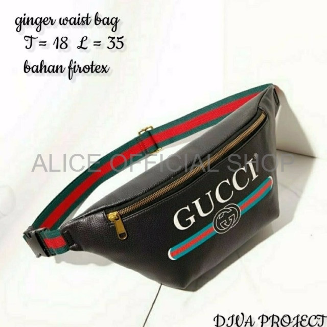tas waist bag gucci