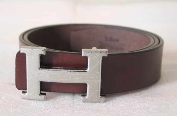 Promo Ikat Pinggang Kulit Import Pria / Wanita logo Hermes Paris