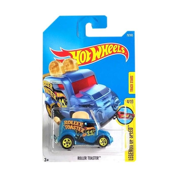 Hot Wheels Mobil Roti Roller Toaster Biru