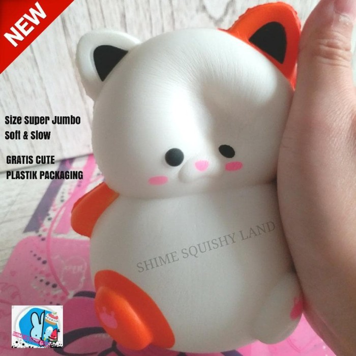 Squishy Murah Cute Kucing Soft & Slow Mainan Anak