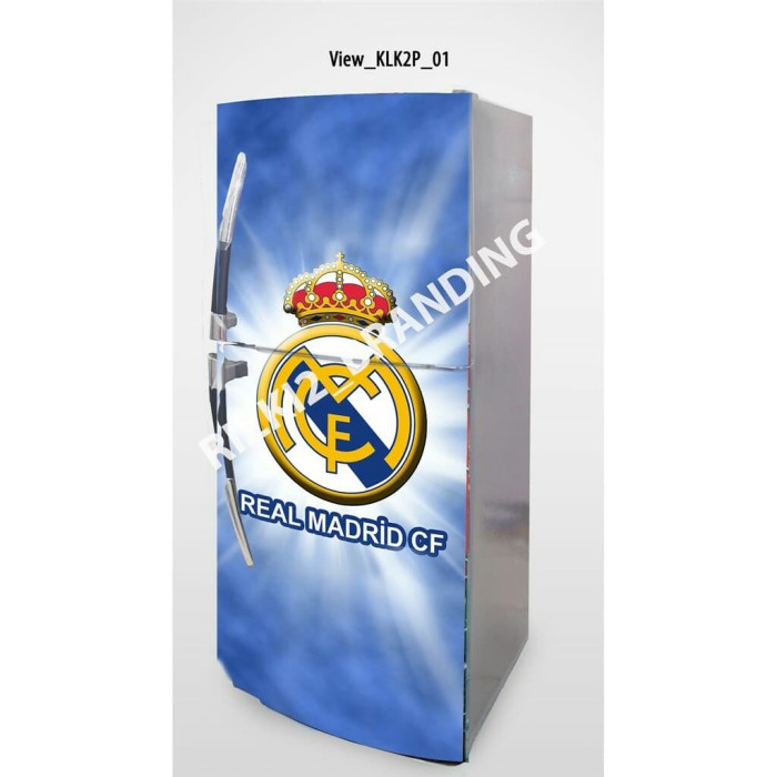 Jual Stiker Kulkas 2 Pintu Real Madrid Uk 150 X 60 Jakarta Barat Rifi Rejeki Tokopedia