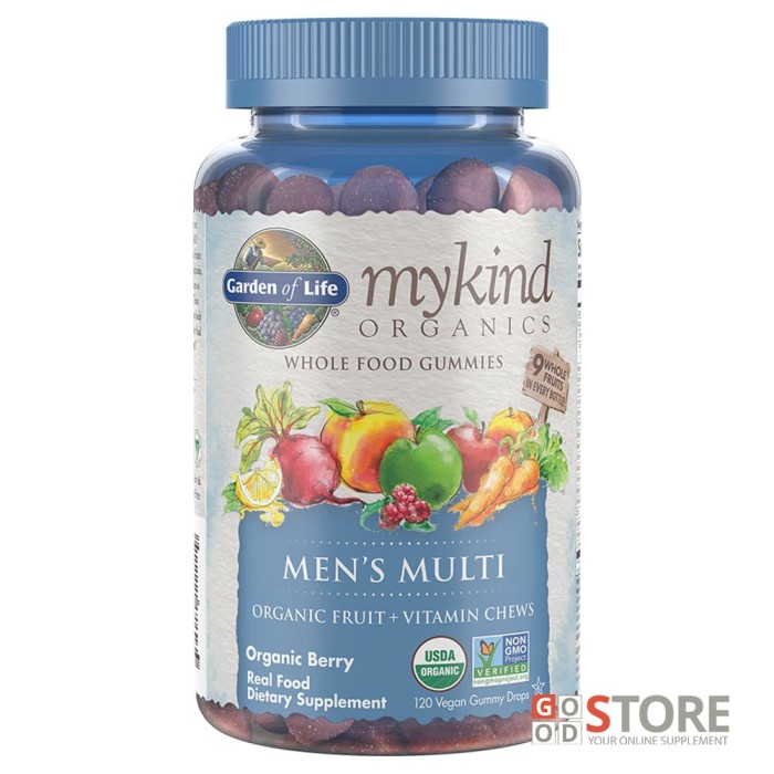 Jual Garden Of Life Men S Gummy Vitamins Berry 120 Gms Jakarta Utara Good Store Commerce Tokopedia