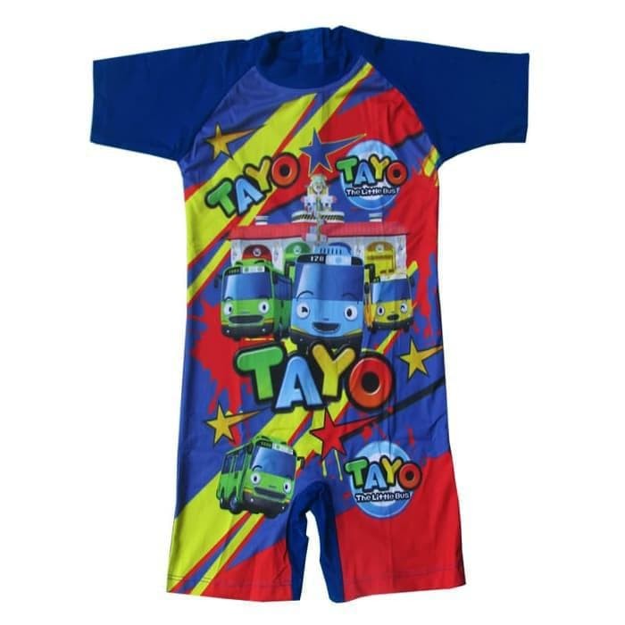 Baju Renang Anak Karakter Tayo Bintang - 067SD Terlaris