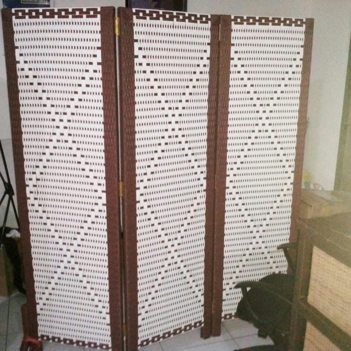 Jual Pembatas Ruangan/ sketsel rotan sintetis 3pintu - Kab ...