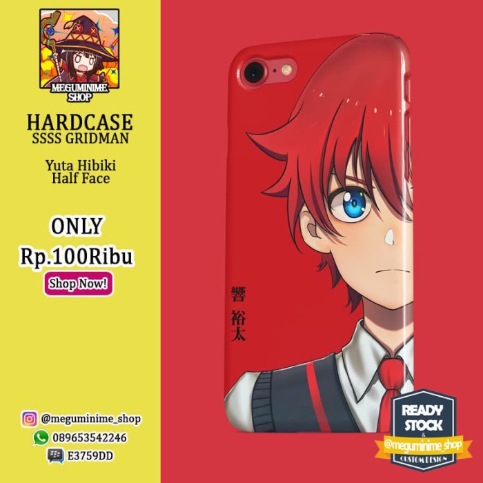 Wallpaper Jual Hardcase Anime Ssss Gridman Yuta Hibiki Half Face Jakarta Free HD