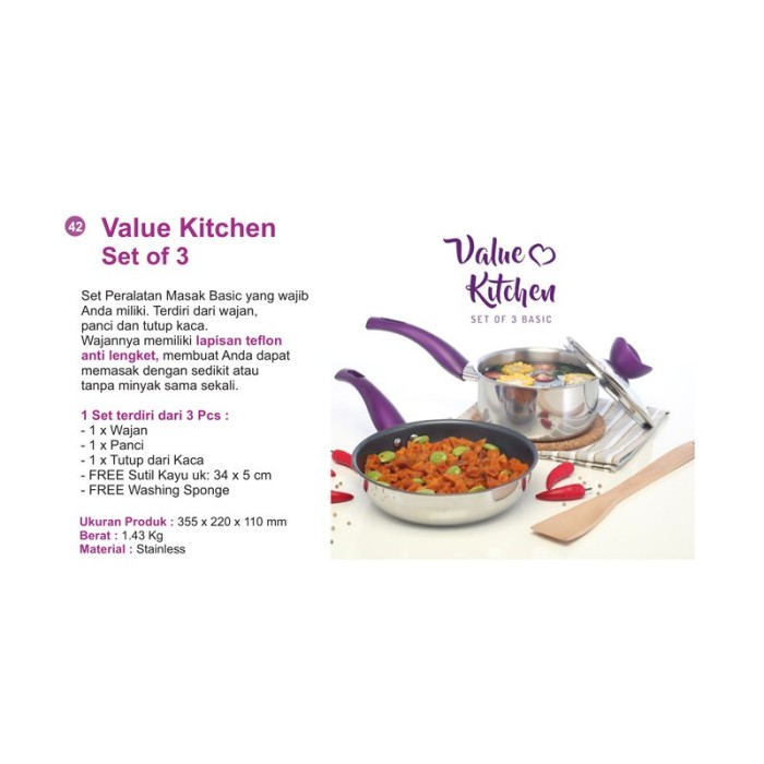 Jual Set Peralatan Masak Anti Lengket Kota Surabaya Wahyudin22 Tokopedia