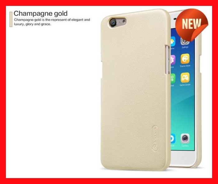 Oppo A39 Nillkin Frosted Shield Back Hard Case Casing Cover Pelindung