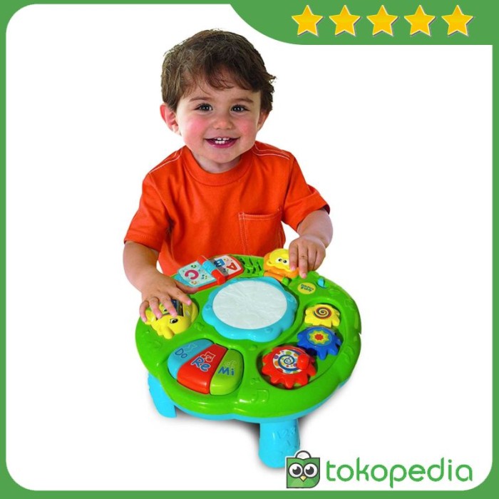 Ocean Toy Musical Learning Musik Table 2in1 - Biru-1088 -M212
