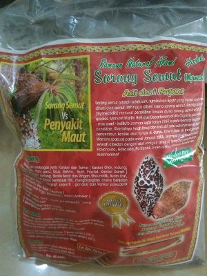 Unik Sarang Semut Rebus Asli Papua 100 gr UD Fira Papua Limited