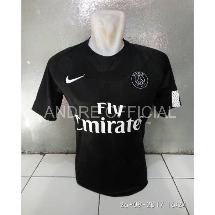 psg black jersey 2018