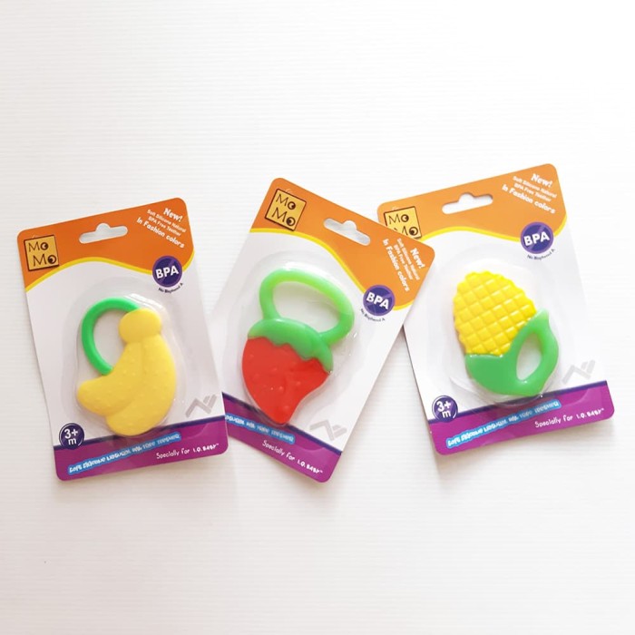 Teether IQ Baby (Gigitan ) BPA Free Teether Bayi Bentuk Buah