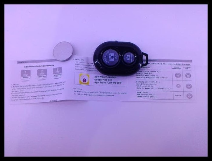 HOT SALE Tomsis (Tombol Narsis) Bluetooth Shutter Button Camera