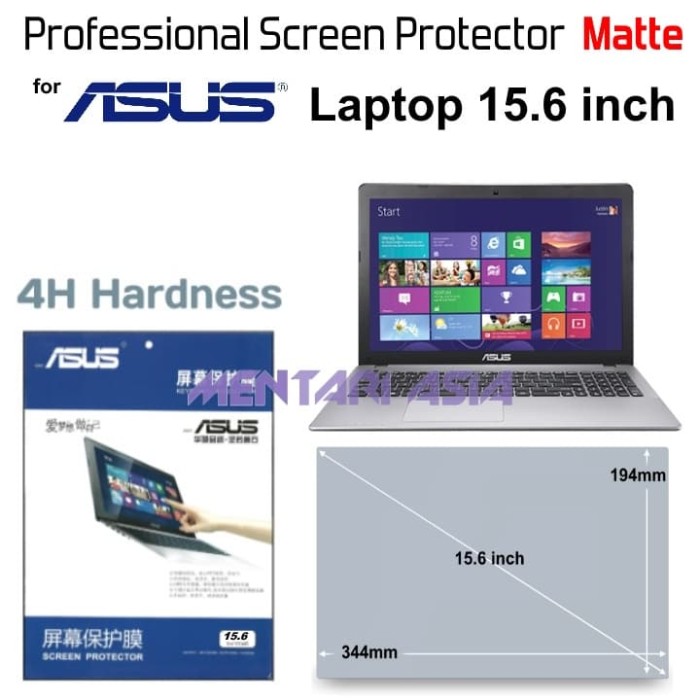 Jual Screen Protector for ASUS Laptop 15.6in MATTE Antireflective