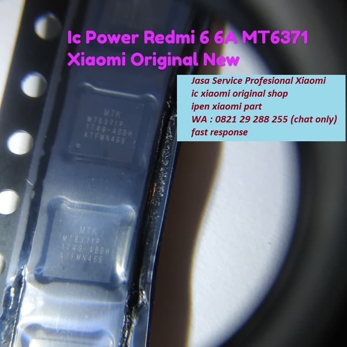 Jual Ic Power Mt6371 Redmi 6 6a Original New Tested Xiaomi Dki