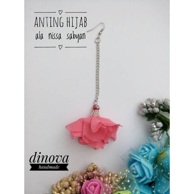 Jual Milyarda Anting Hijab Nissa Sabyan 1pcs Aksesoris Wanita Berhijab Kota Bandung Three Star Store Tokopedia