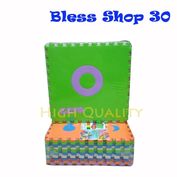 MAINAN ANAK / KARPET / MATRAS / PUZZLE / EVAMAT ANGKA UK.30X30