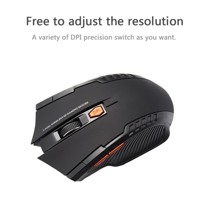 Hot Mini 2.4 GHz Gamer Mouse Optik Nirkabel untuk PC Gaming laptop
