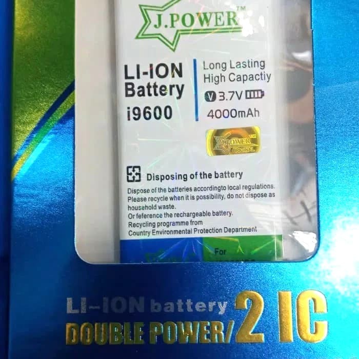 Baterai Batre Battery Jpower Samsung Galaxy S5 I9600 G900 Double Power