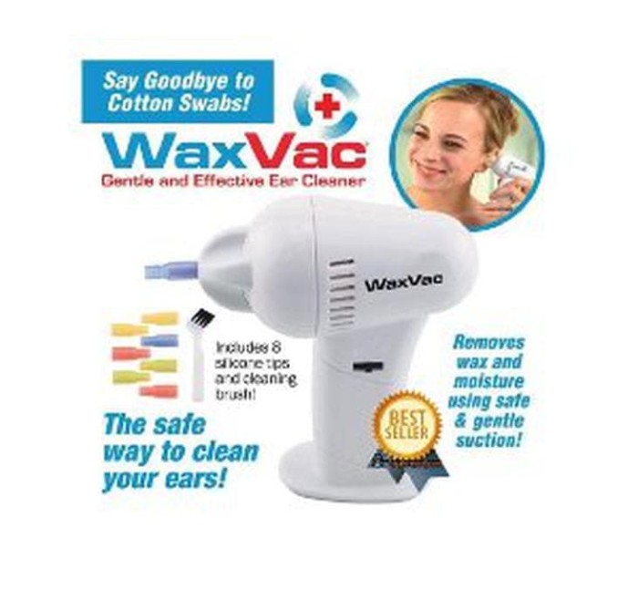Electric Ear Wax Vacuum Vac Wax Removal / Pembersih Telinga home
