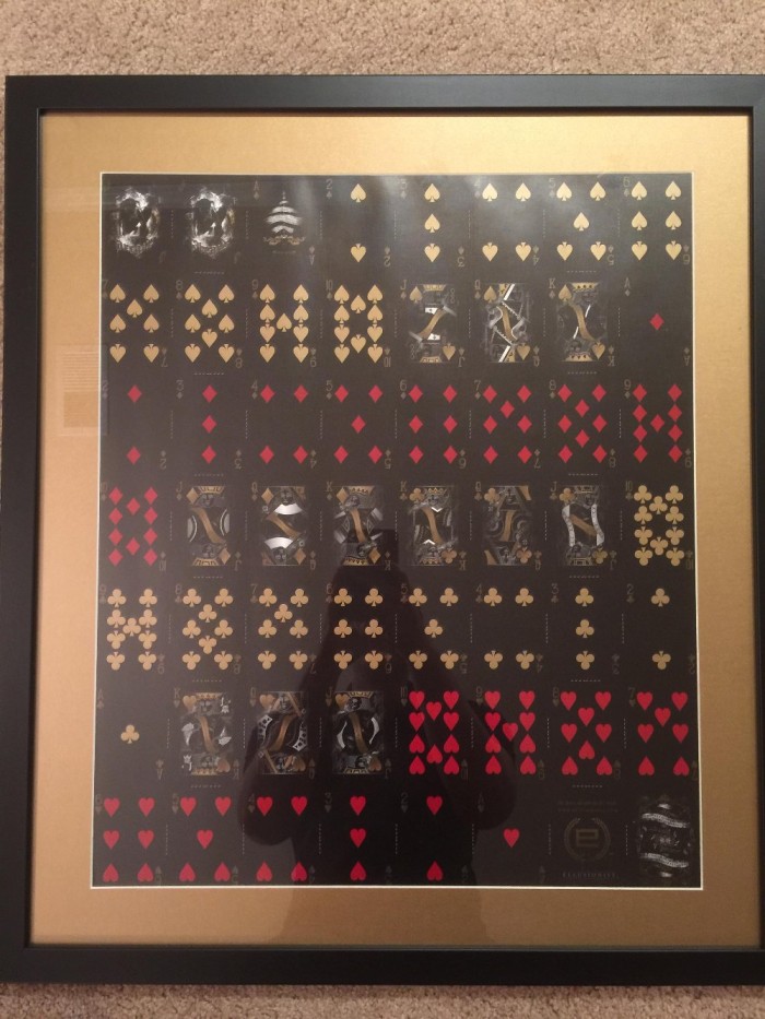 Jual Premium Kartu Remi Gold Arcane Uncut Sheet Murah Aja Jem